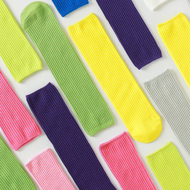 2 Pairs Cotton Socks Anti Slip Socks Cotton Socks Boys High Socks 6