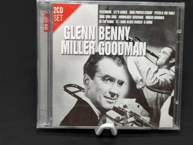 Glenn Miller & Benny Goodman (2 Cd) Greatest Hits ~ Big Band~Swing~Jazz *New*