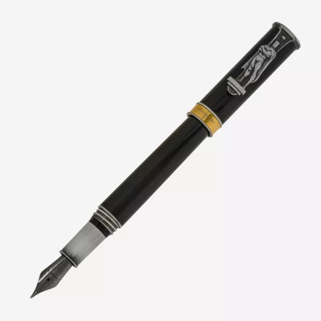 Montegrappa DC Comics Heroes and Villains Batman Fountain Pen (M) ISDCB3LC