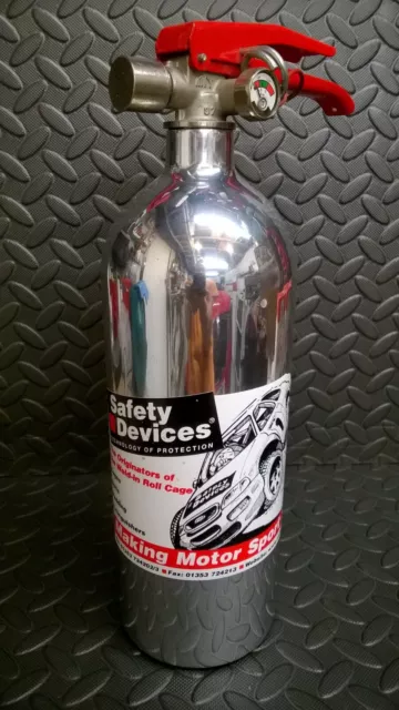 SAFETY DEVICES  polished Fire Extinguisher Max Power Redline Fast Car REVS tuner