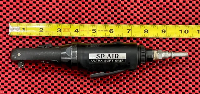 SP AIR ULTRA SOFT GRIP SP-7260 - 1/4" Flat Head Mini Ratchet - Rare