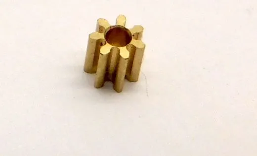 Micromotor.eu G0.4-3.6-3.5-7T Gear M0.4 D=Dia 3.6 L=3.5 DI=1.5 mm 7T (Marklin)