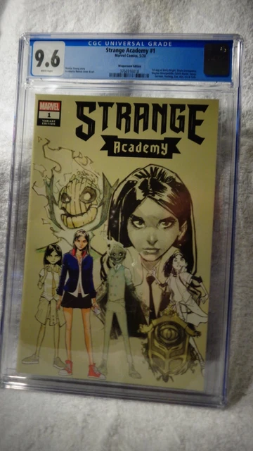 Marvel STRANGE ACADEMY (2020) #1 C CGC 9.6 Key 1st App RAMOS VARIANT 1st PRINT