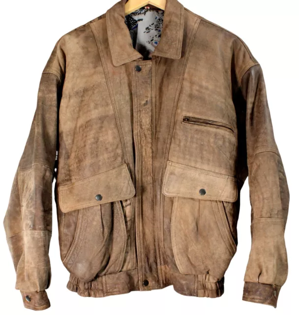 Batwing online leather jacket