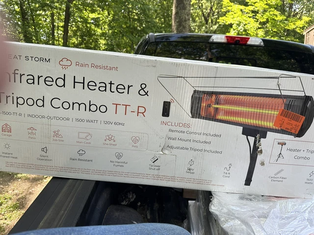 infrared heater with remote