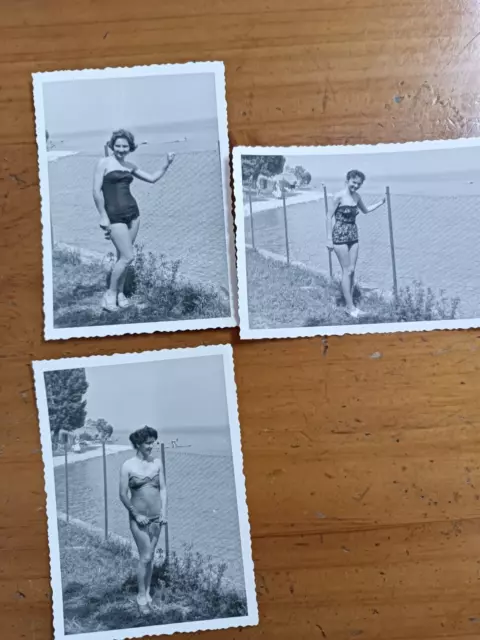 alte fotos hübsche schöne frauen in bikini mädchen Mädel  FC