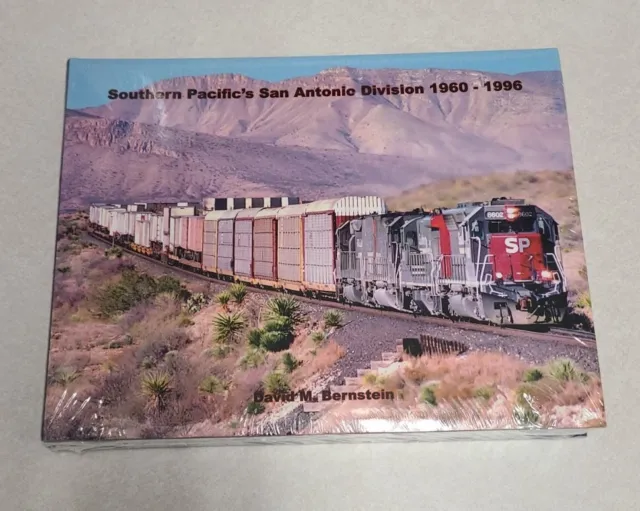 Southern pacific’s san antonio division 1960-1996 Bernstein Texas Railroad RARE
