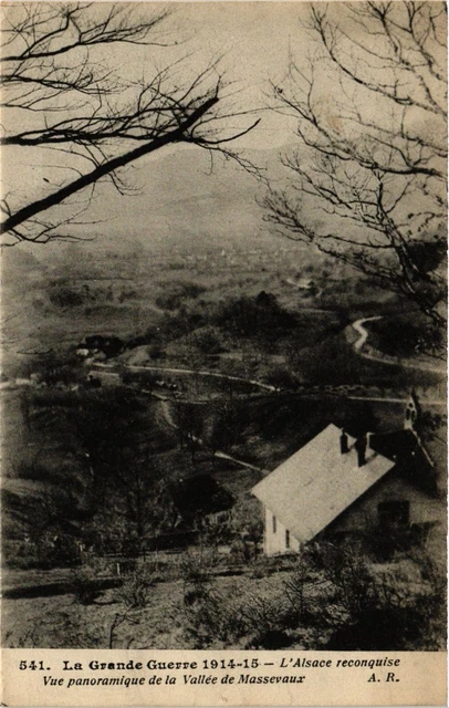 CPA MILITAIRE La Grande Guerre-L'Alsace reconquise, Vue panoramique (315459)