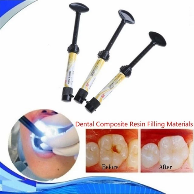 DENTAL MICRO FLOWABLE VLC Light Cure Resin Composite Kit Syringe EUR 6