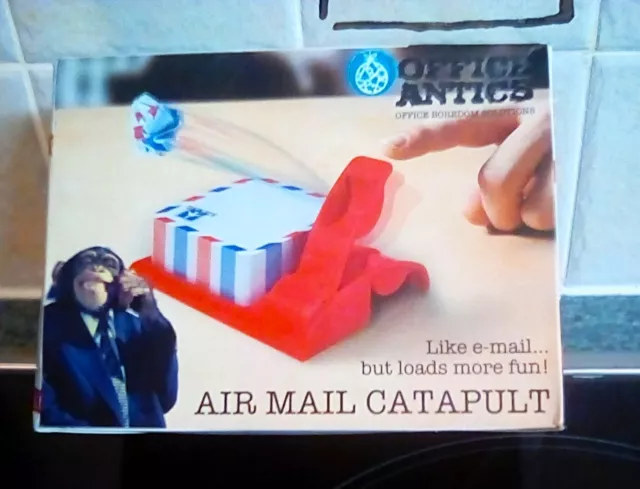 Air Mail Catapult. A Laugh A Minute With This Office Antics Joke  Catapult