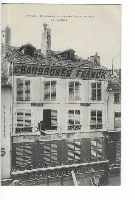 54 Nancy Bombardment Rue Saint Dizier War 1914