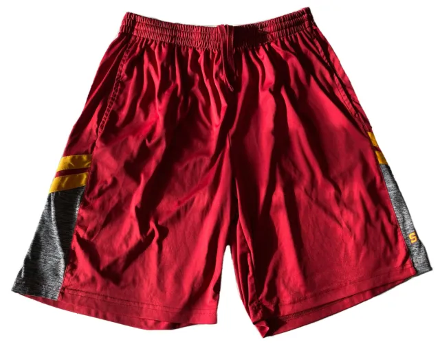 Colosseum Iowa State Cyclones Men's Red Basketball Shorts Size XL 28W
