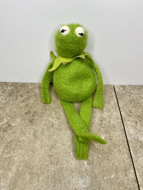 Rare Vntg 1979 Fisher Price Kermit The Frog Beanbag Toy 864 Muppets Jim Henson
