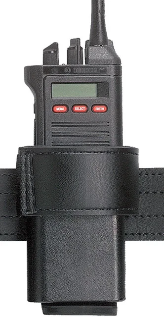 763 Universal Fit Radio Carrier Black Plain New