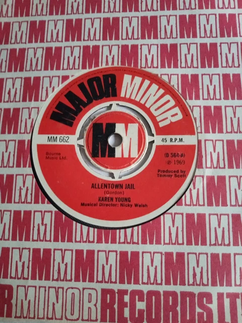 Karen Young - Allentown Jail (Major Minor MM 662)