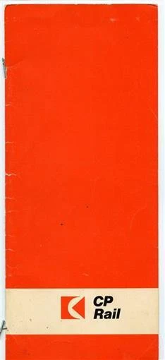 CP Rail Dining Car Service Dinner Menu and Beverage List 1977