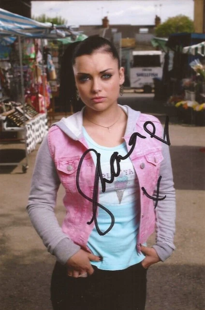 EASTENDERS* SHONA McGARTY 'WHITNEY DEAN' SIGNED 6x4 PORTRAIT PHOTO+COA