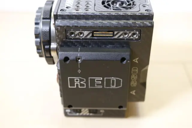 (For parts)  RED DSMC2 Helium Weapon 8K Brain Cinema Camera Side Handle