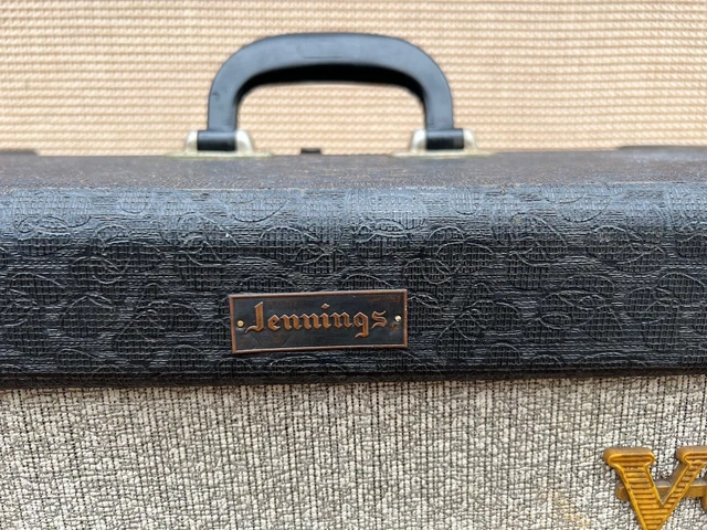 Vintage 1960 Vox Jennings AC15 TV 1×12 2nd Circuit Guitar Valve Amplifier Combo 3