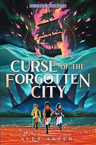 Curse of the Forgotten City (Emblem Island, 2) - Aster, Alex - Hardcover - V...