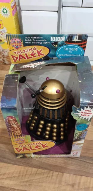 Doctor Who Talking Dalek   7" High