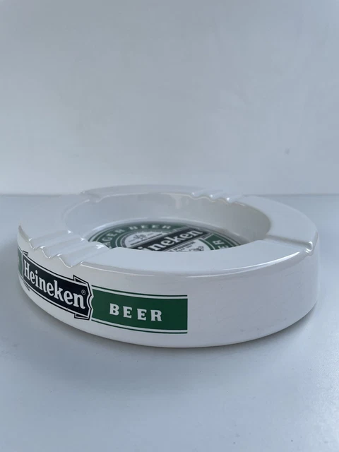 Vintage Heineken Lager Pub Ashtray Grand Prix Paris 89 Garden Man Cave Amsterdam