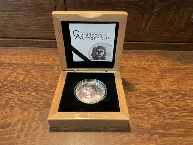 Che Guevara 2018 Mongolia 1 Oz 999 Silver Proof Coin High Relief