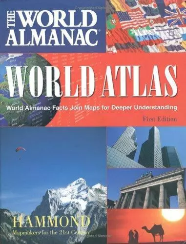 The World Almanac World Atlas by Hammond World Atlas Corporation