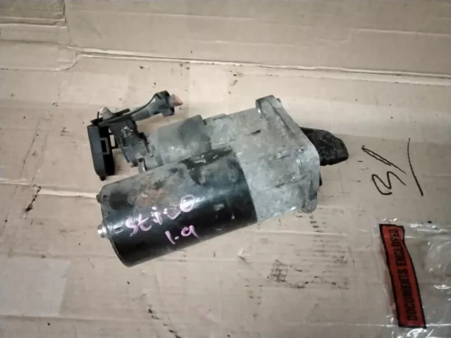 Fiat Stilo 1.9 Jtd Starter Motor