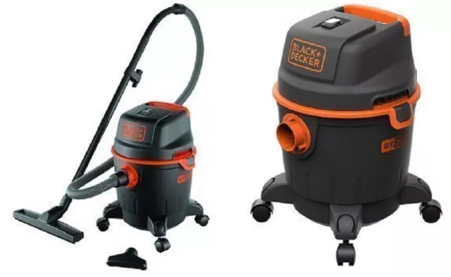 Aspirapolvere 220V solidi-liquidi 1200W Black+Decker VC20P pulizia auto casa PC