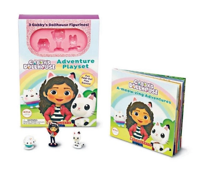 GABBY'S DOLLHOUSE ADVENTURE Playset (Dreamworks) Board Book Book £17.