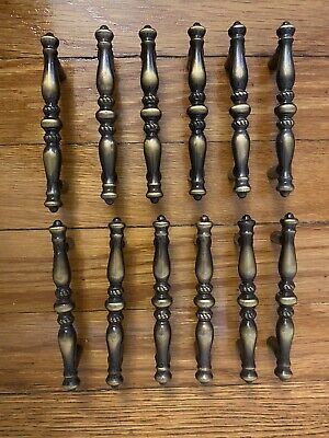 Lot of 12 Amerock Carriage House 176-A 3" Center Cabinet Door Handle Drawer Pull