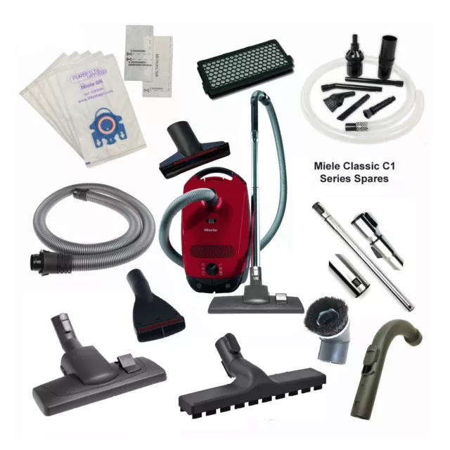 SPARE PARTS FOR MIELE Classic C1 Series Vacuum Hoover Accessories