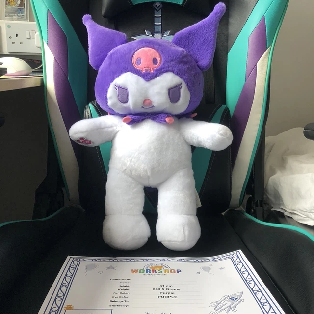 BUILD A BEAR Purple Kuromi RARE Sanrio Plush Soft Toy Brand New With