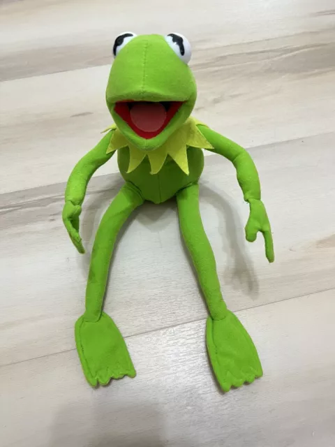 Nanco Kermit The Frog Plush Vintage Jim Henson Muppets Poseable 14 Inches