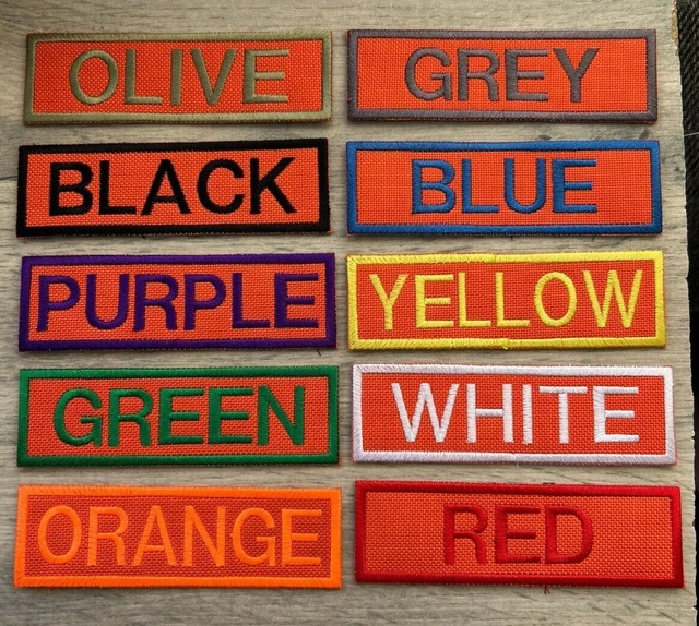 1x3.75 In Nametape Size, Custom Name Patch. Fits Operator Hats - Foto 5