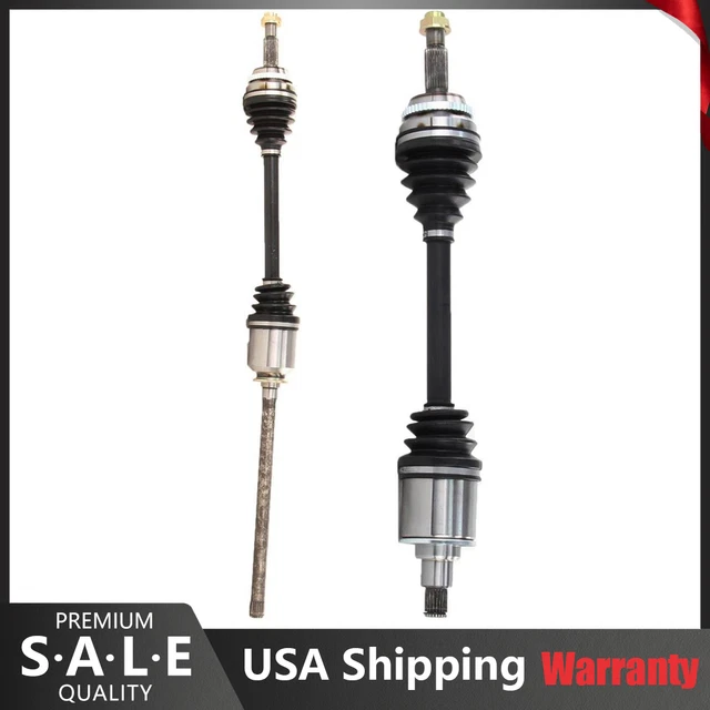 Front Left & Right Pair CV Axle Joint Shaft For 2008-2013 Toyota Highlander AWD