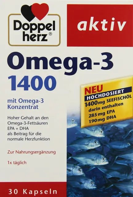 Doppelherz Aktiv Omega-3 1400, 30Er (30 Stück)