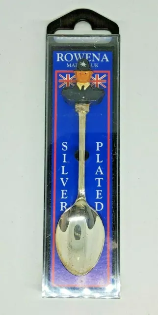 Vintage London, UK Rowena souvenir Collectors spoon, silver plated