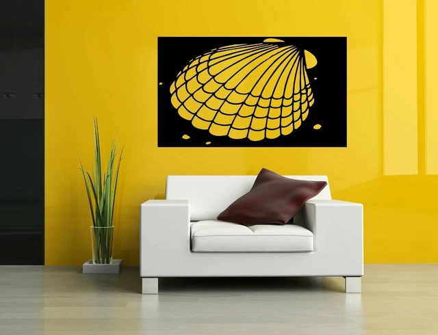 Wall Vinyl Sticker Decals Mural Room Design Art Sea Shell Ocean Decor bo726