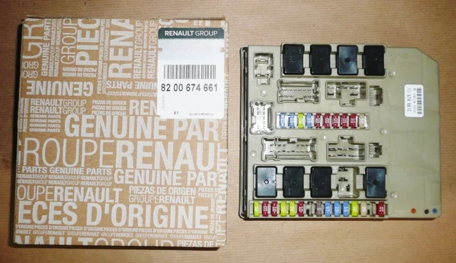 Boîtier à Fusibles ORIGINAL Pour Renault Scénic III – Réf. 284B69009R – Neuf Sous Emballage – Fabriqué En France