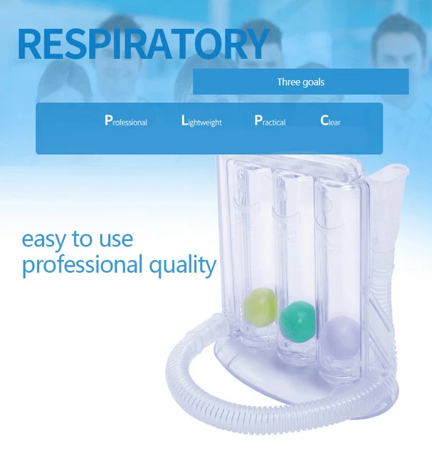 Allenatore Polmonare Portatile - Espansore Respiratorio In Silicone, Regolabile, Per Sportivi E Benessere - Foto 3