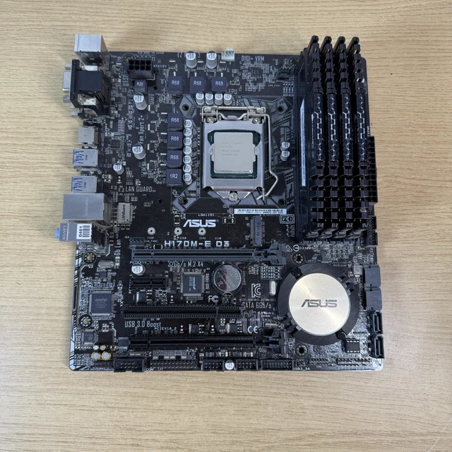 Schede madri e CPU combo, Componenti e parti, Informatica