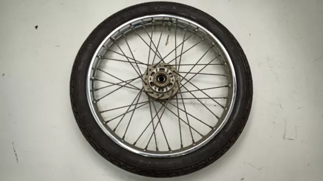 Vorderrad f. Scheibenbremse Felge 1.40x18 Honda CB 125 K front wire spoke wheel