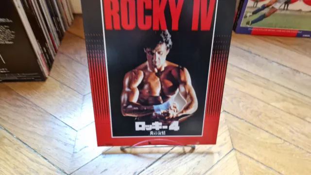 Rocky IV 4 (1985)JAPAN Version LaserDisc LD *Very Good condition