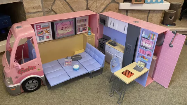 Barbie hot tub store bus