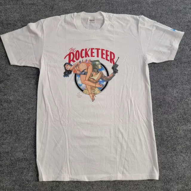 Vintage The Rocketeer Dave Stevens 1984 Graphitti Single Stitch Comics T-Shirt L