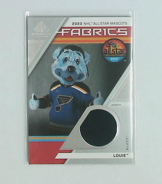 202324 SP GAME Used 2023 AllStar Mascot Fabrics Louie ASMLU EUR 0
