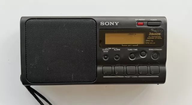 Radio portable SONY ICF-M350L - fonction radio réveil