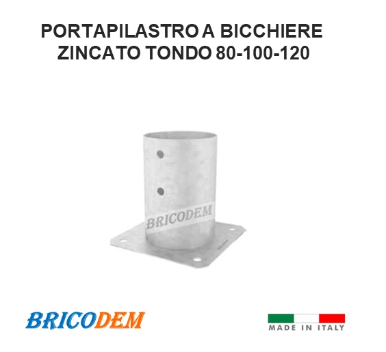 Staffa A U Per Travi Legno - Acciaio Zincato, 80x80x85mm, Per Fissaggio Inclinato - Foto 4